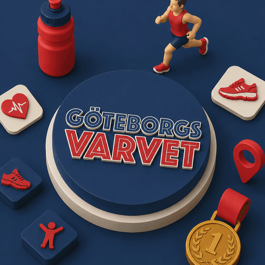 goteborgsvarvet visual running marathon race cardio